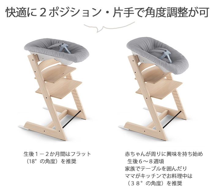 ストッケ　トリップトラップ　ニューボーンセット