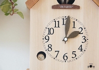 KICORI ノアの鳩時計 受注製作品 （木製 とけい ウッドクロック キコリ 新築祝い 壁掛け時計 置き時計 ギフト インテリア 日本製 国産） 児童館